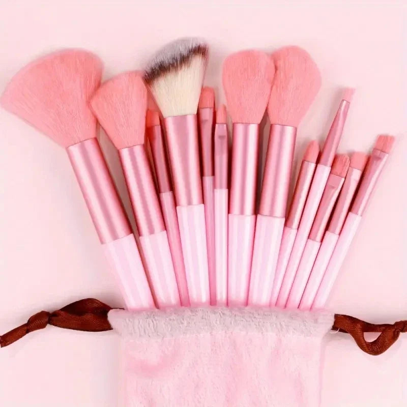 13-Piece Premium Makeup Brush Set