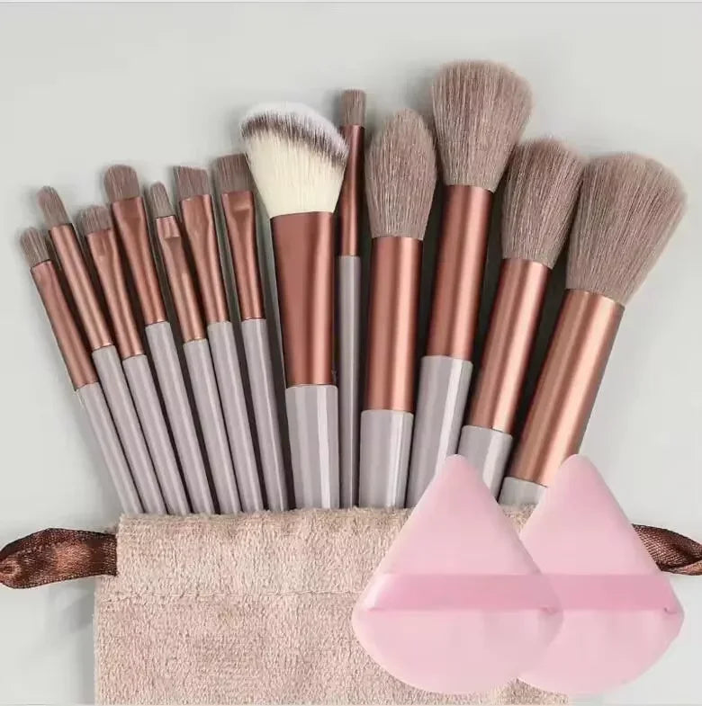 13-Piece Premium Makeup Brush Set