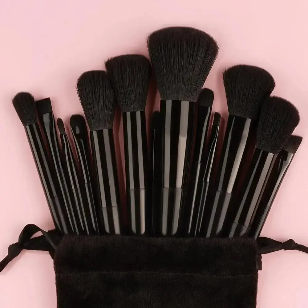 13-Piece Premium Makeup Brush Set