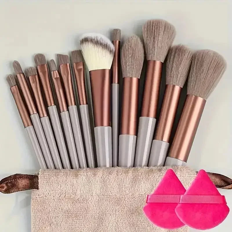 13-Piece Premium Makeup Brush Set